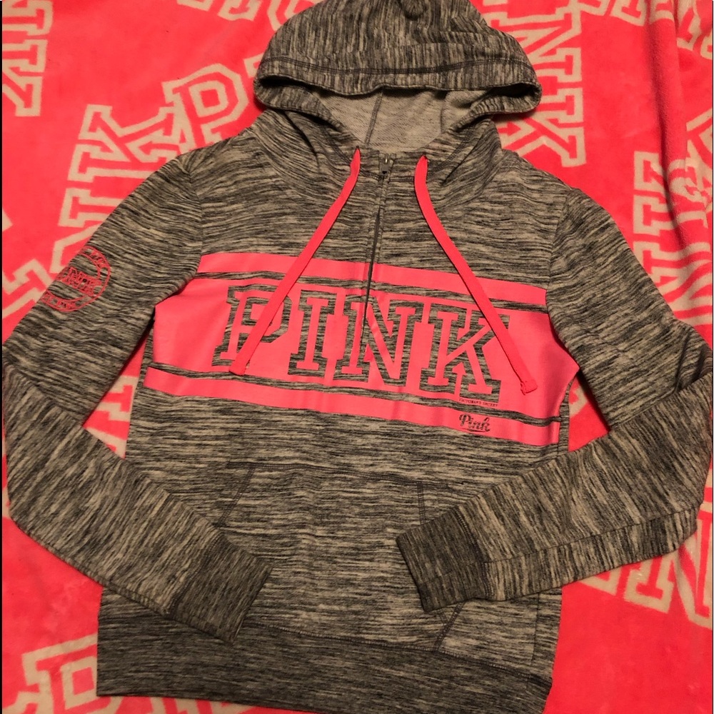 Rare vs pink half zip